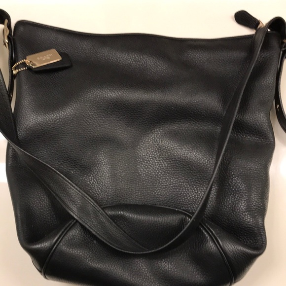 Coach Handbags - Coach Black Leather Women's Bag